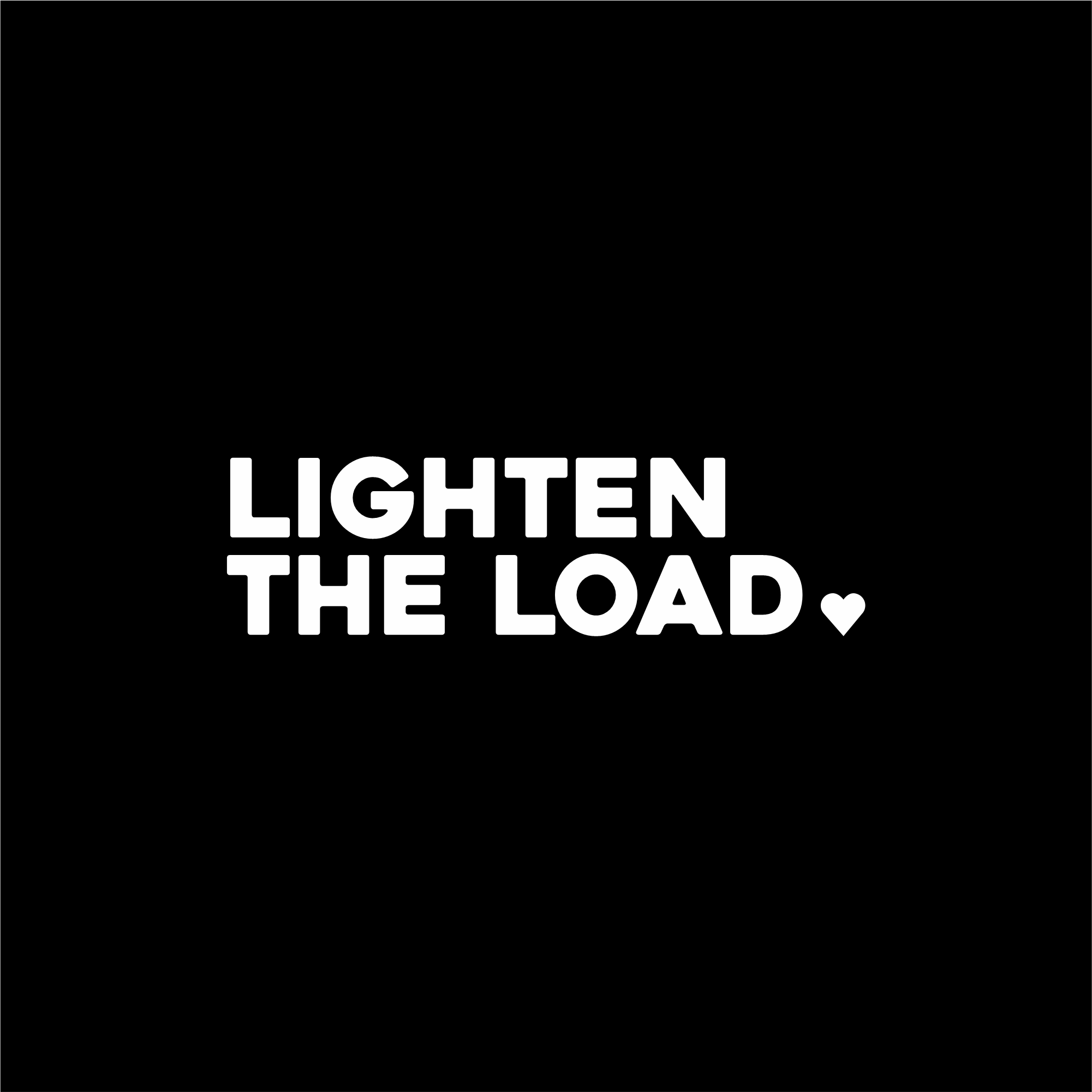 lighten the load Affirmation Sticker